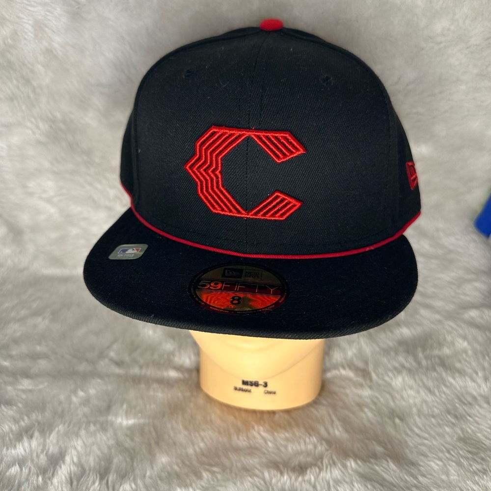 New Era Black and Red Cap